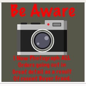 As a precaution I photograph all outgoing orders